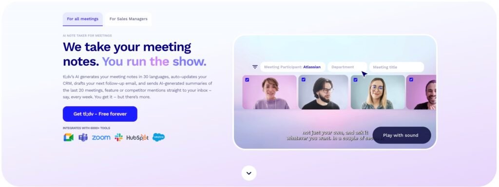 ai note taker free
