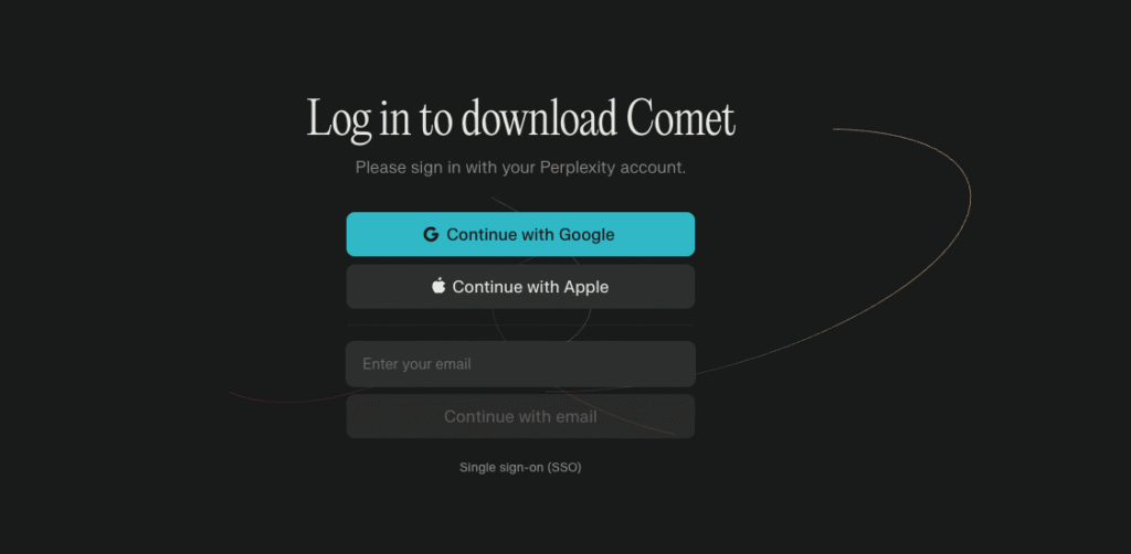 comet browser
