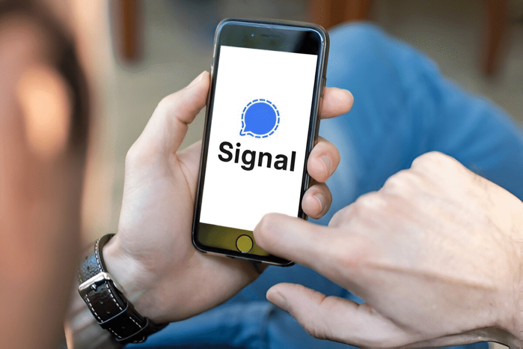 signal app message