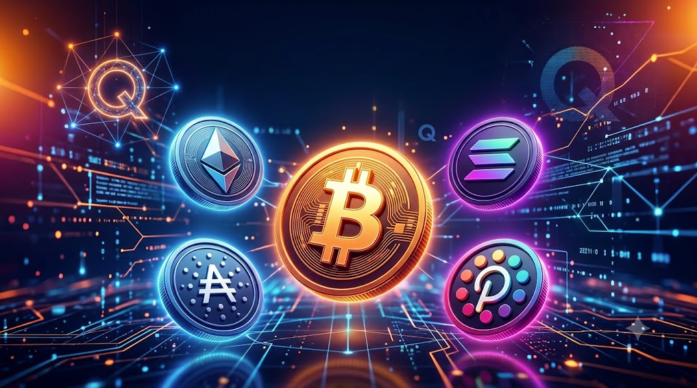 concept of cryptocurrency